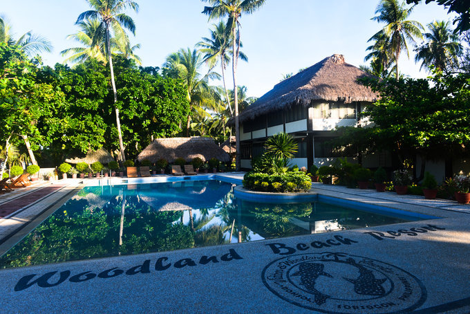 酒店如其名，被各种绿色包围，每天会有人在椰子树上采摘新鲜的椰子下来做成coconut shake，味道好极了