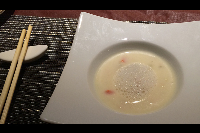 晚餐 鲜贝奶油蘑菇汤